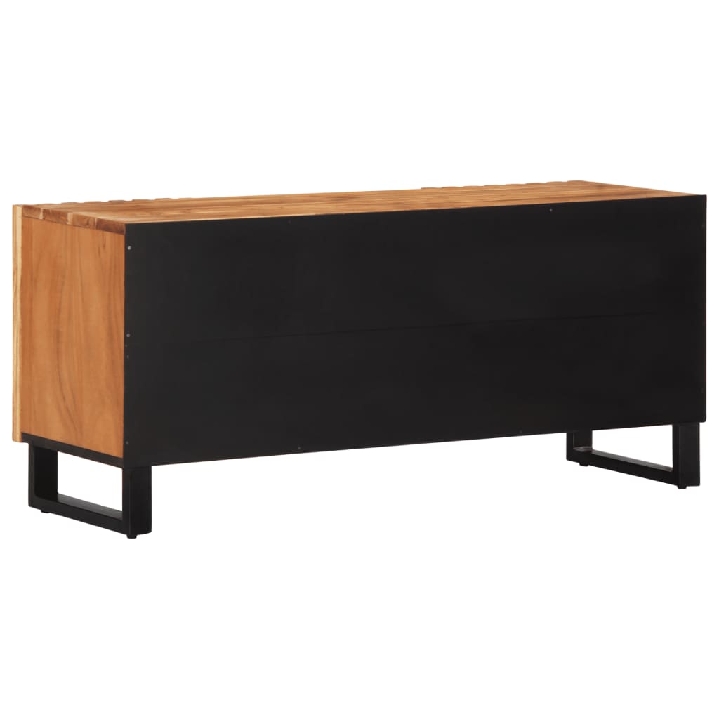 Tv-meubel 100x34x46 cm massief acaciahout