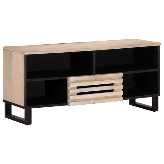 Tv-meubel 100x34x46 cm massief mangohout