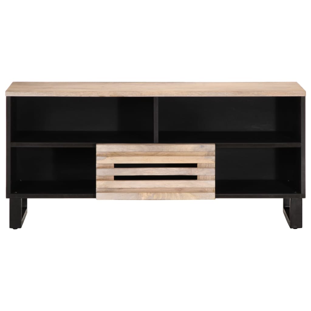 Tv-meubel 100x34x46 cm massief mangohout