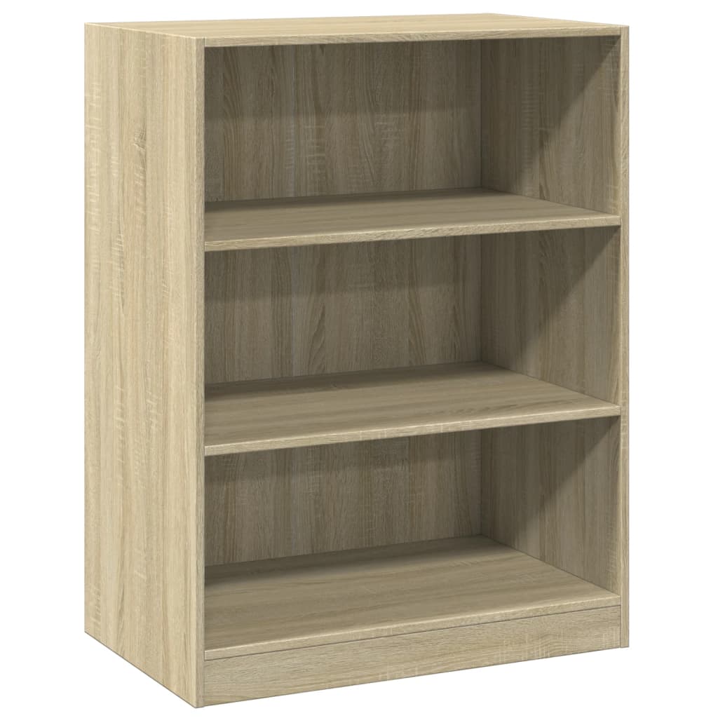 Kledingkast 77x48x102 cm bewerkt hout sonoma eikenkleurig