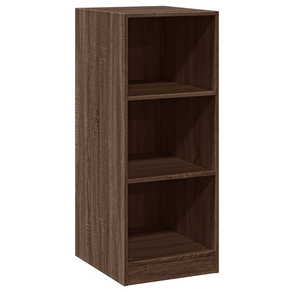 Kledingkast 48x41x102 cm bewerkt hout bruin eikenkleurig