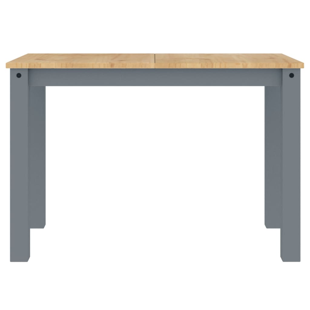 Eettafel Panama 117x60x75 cm massief grenenhout grijs