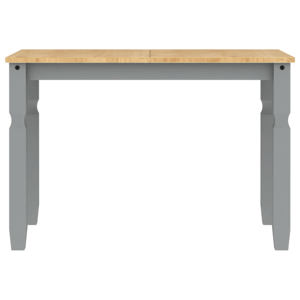 Eettafel Corona 112x60x75 cm massief grenenhout grijs