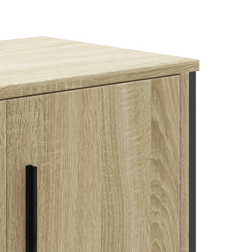 Tv-meubel 180x34x41 cm bewerkt hout sonoma eikenkleurig