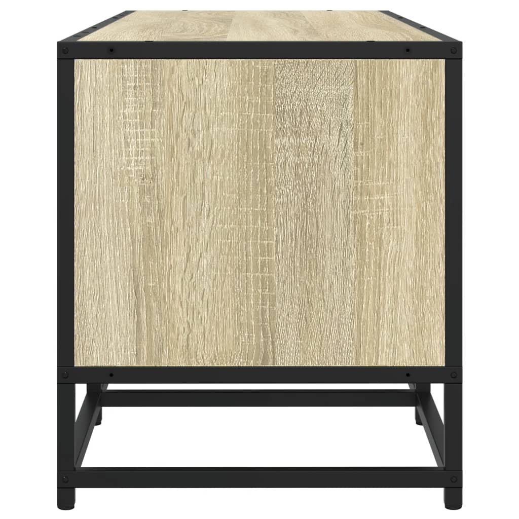 Tv-meubel 180x35x41 cm bewerkt hout sonoma eikenkleurig