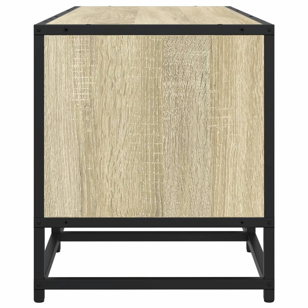 Tv-meubel 180x35x41 cm bewerkt hout sonoma eikenkleurig