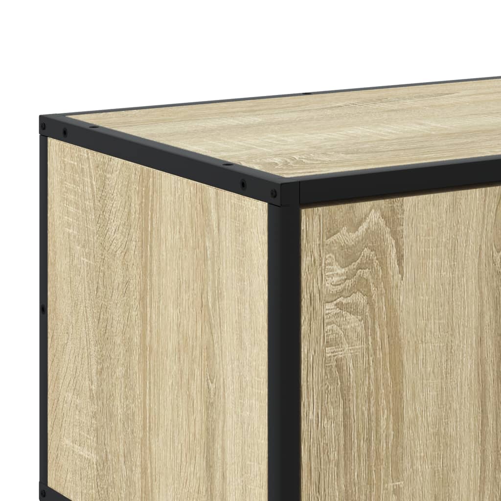 Tv-meubel 240x35x41 cm bewerkt hout sonoma eikenkleurig