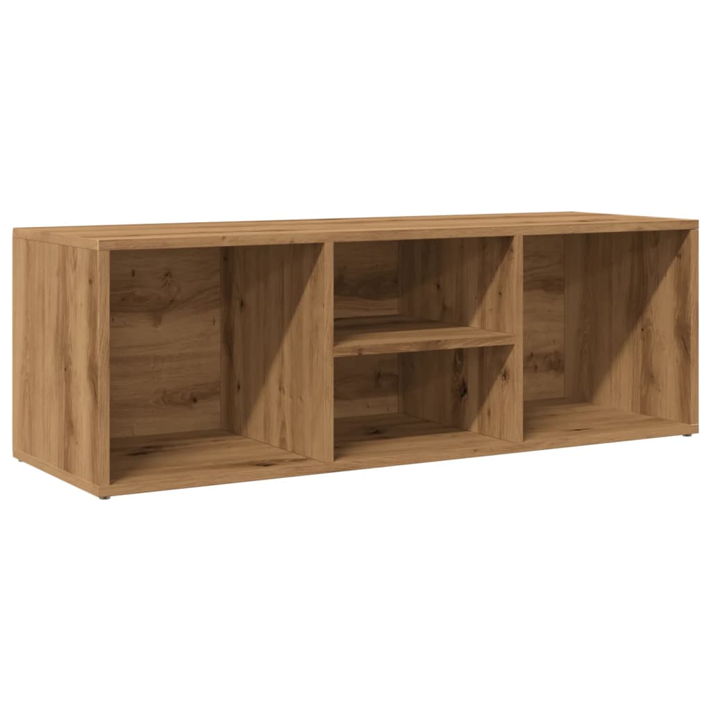 Schoenenopbergbank 105x35x35 cm bewerkt hout artisanaal eiken